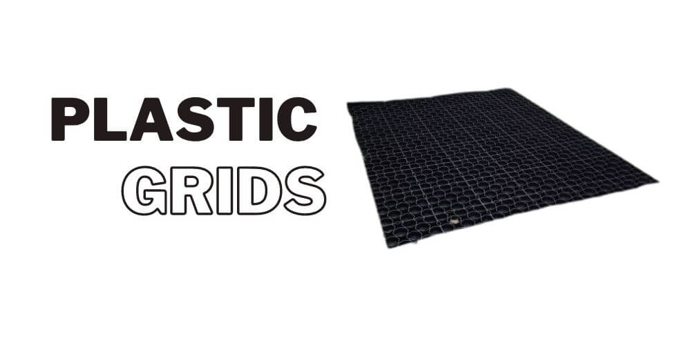 Plastic Grids for a Shed Base