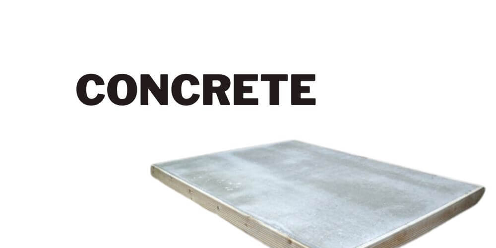 concrete for a shed
