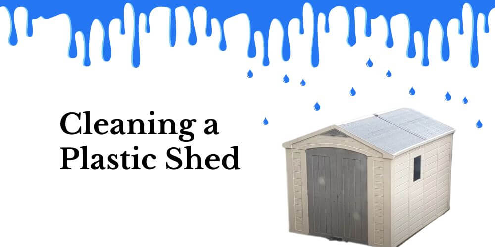 Cleaning a Plastic Shed
