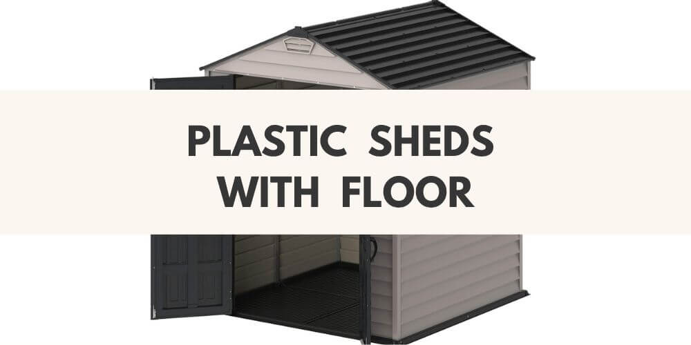 3 Sheds With Floor