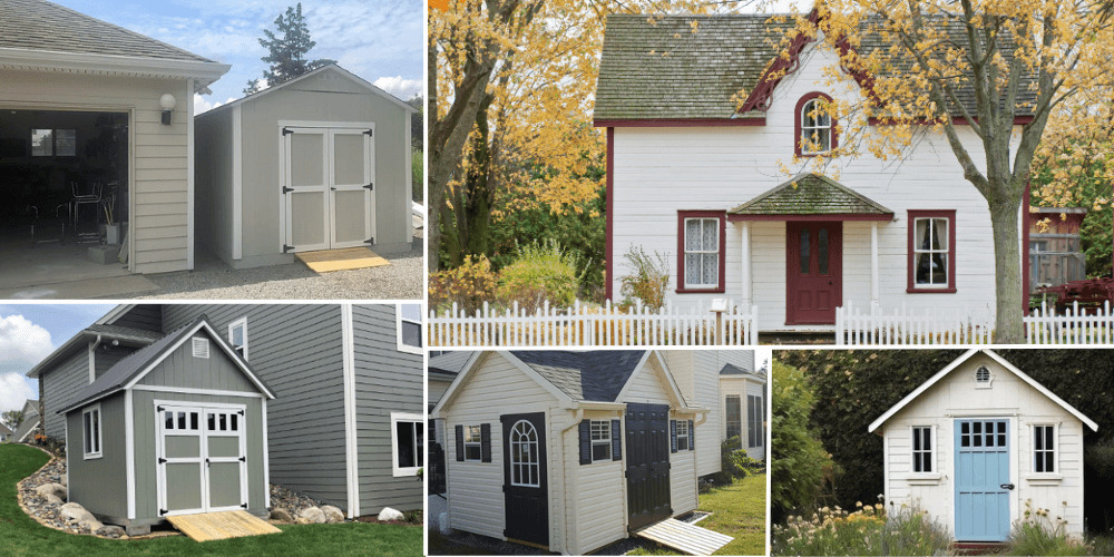 Match a Shed with Your House: 10 ideas