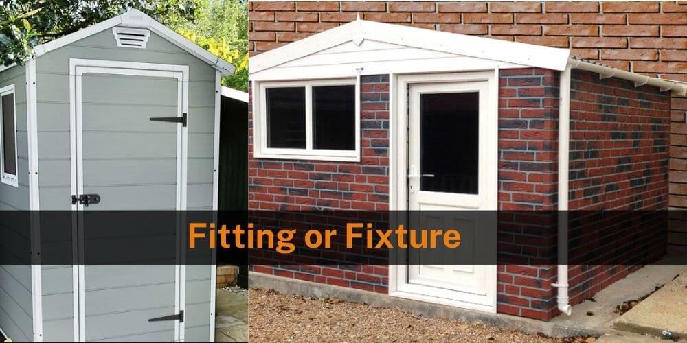 Sheds in Property Sales: Fixture or Fitting.